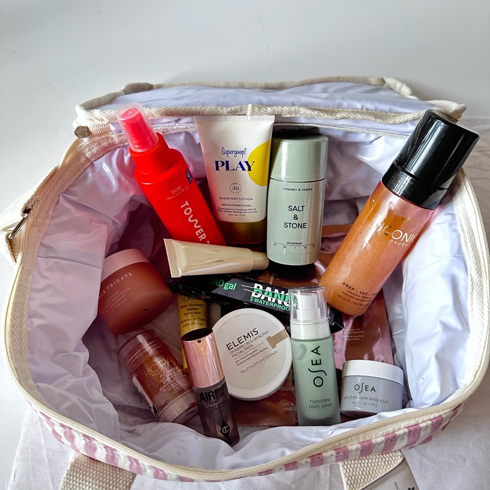 Business & Pleasure Cooler Revolve Beauty Summer Box Pink